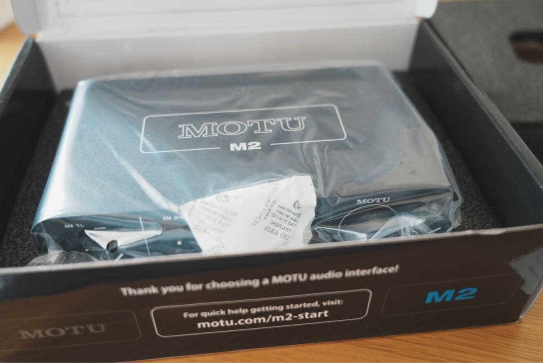 【新品】MOTU M2 USBオーディオインターフェイス