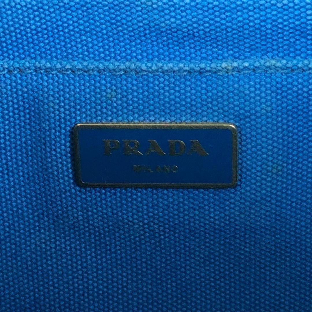 PRADA プラダ カナパ ハンドバッグ ブルー レディース ブランド