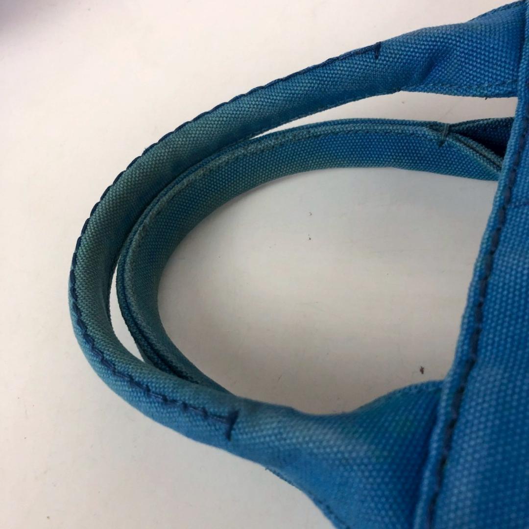 PRADA プラダ カナパ ハンドバッグ ブルー レディース ブランド