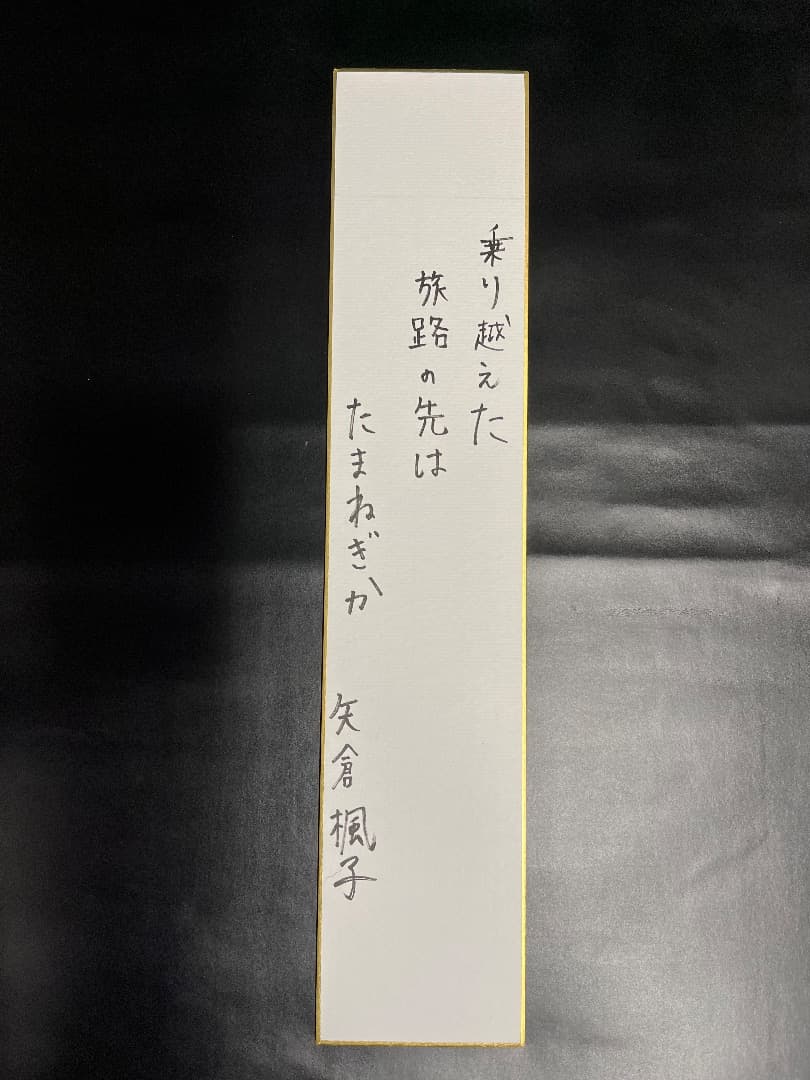 NMB48メンバー直筆サイン入り短冊（山本彩、渋谷凪咲、須藤凜々花など25名）