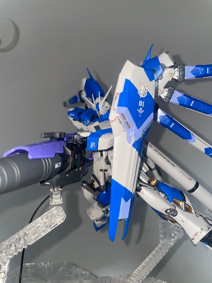 RG Hi-νガンダム ハイパー・メガ・バズーカ・ランチャー セット 完成品