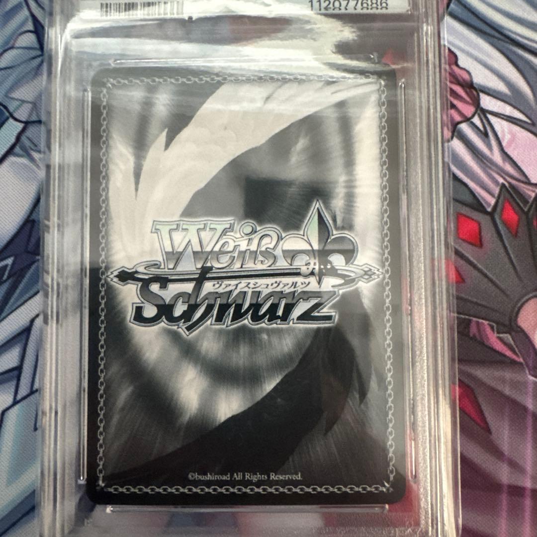 【PSA10】ヴァイスシュヴァルツ 女神 ヘスティア SP ダンまち　サイン