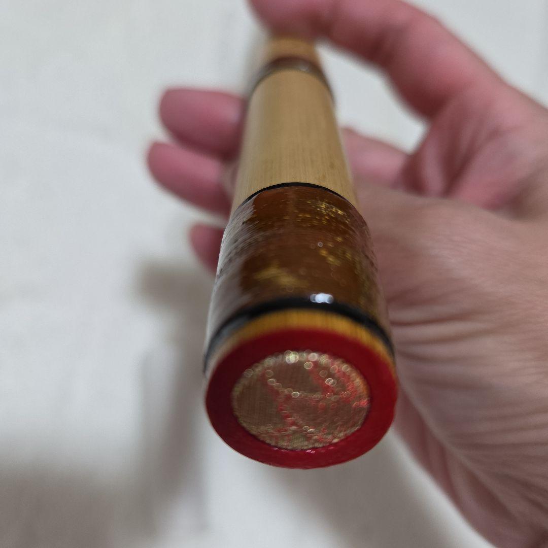 石見神楽を奏でる篠笛　父の手作り　石見地方伝統芸　 7穴 竹製 約102.5cm