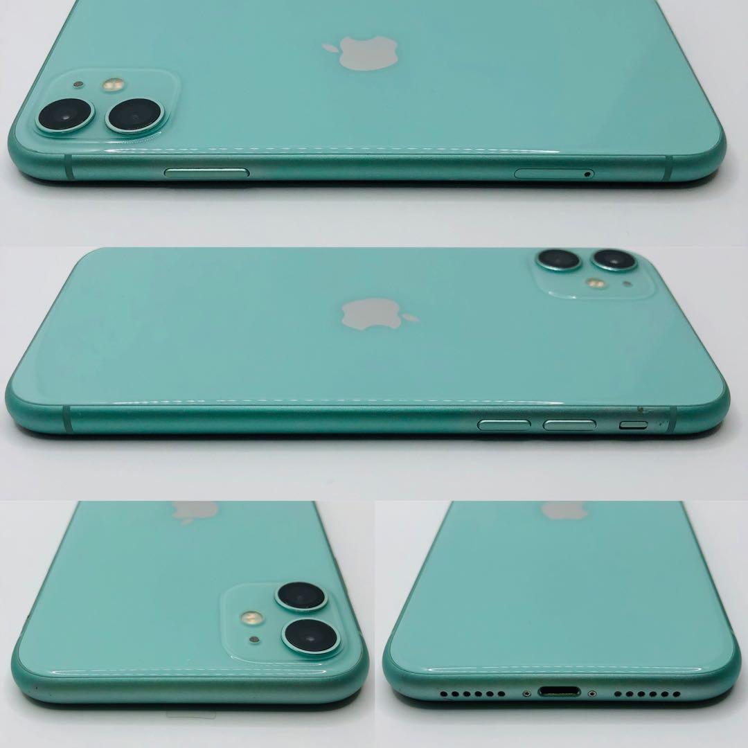 iPhone11 64GB SIMフリー グリーン 新品電池