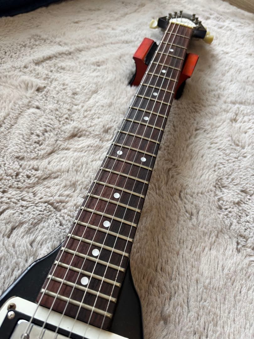 【国産90年代？】 BB Flying V セットネック　ケース付き