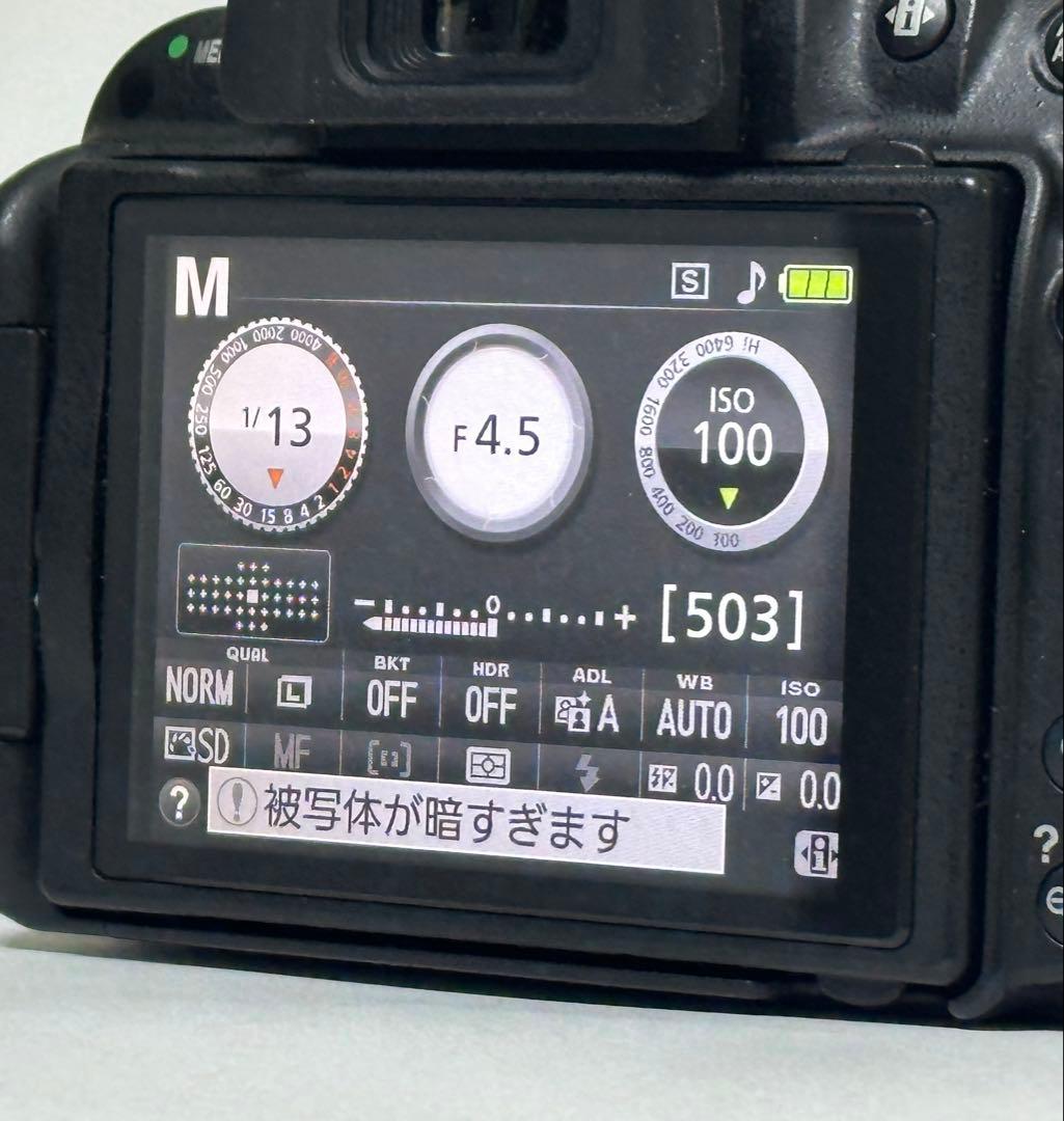 【動作確認済】 Nikon D5200 18-55VRレンズキット デジタル一眼