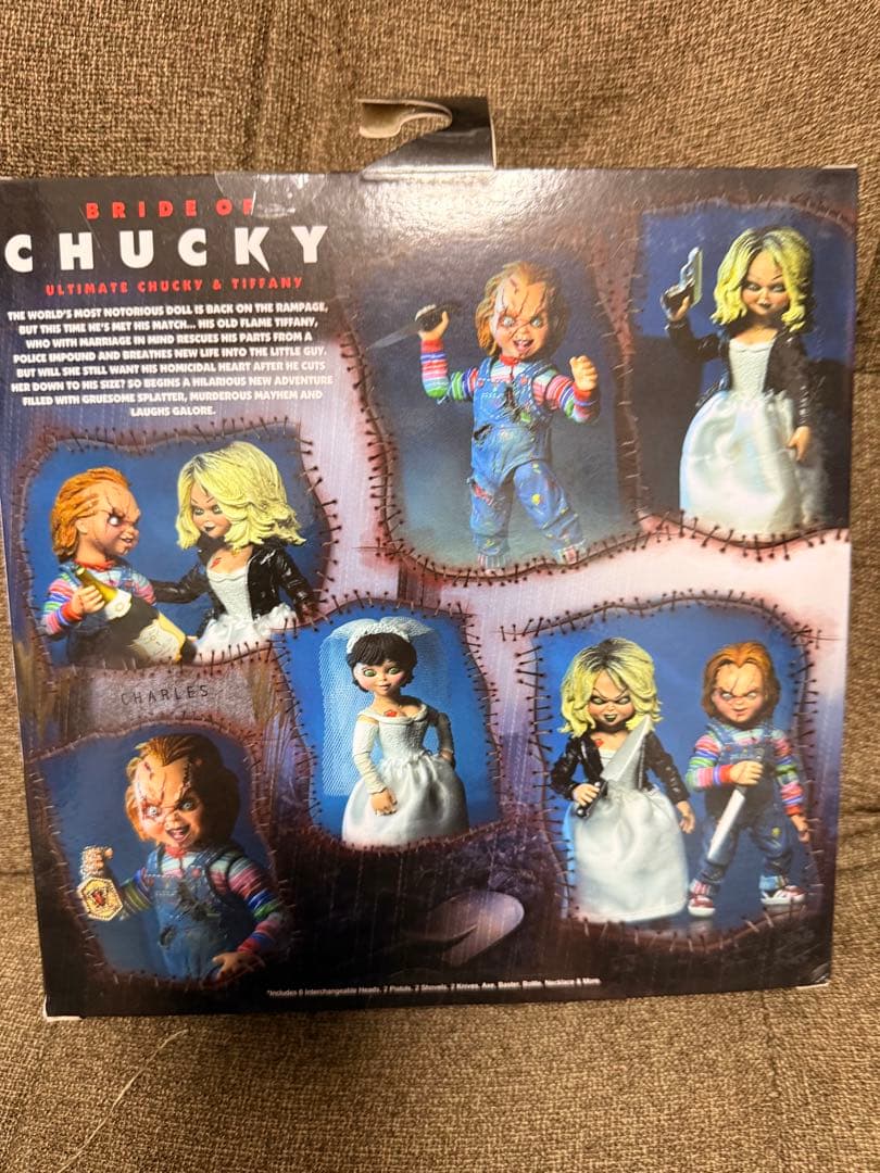 チャッキーの花嫁　アクションフィギュアセット　チャッキー　チャイルドプレイ