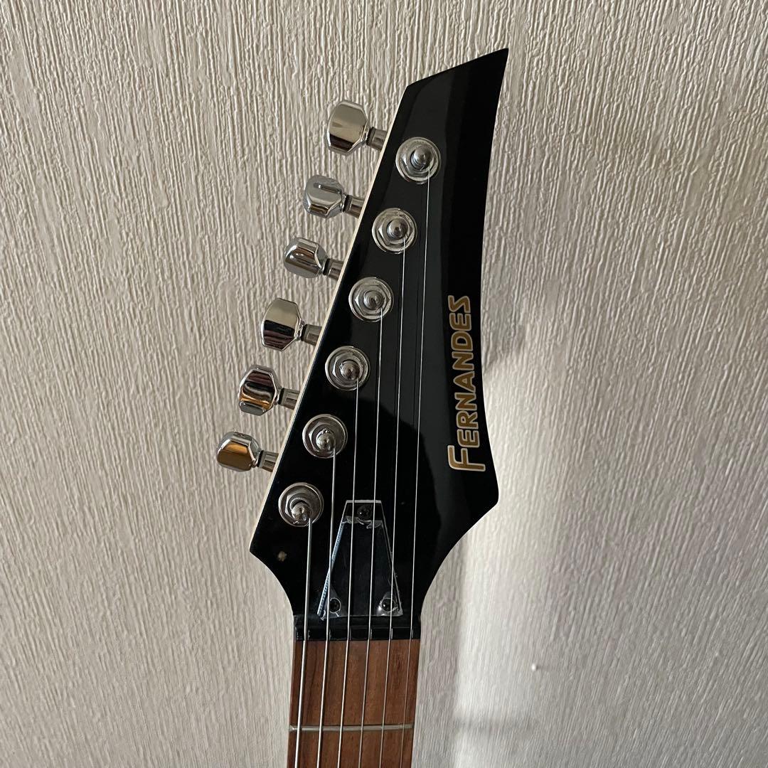 FERNANDES エレキギター シルバー　　FGZ-1C
