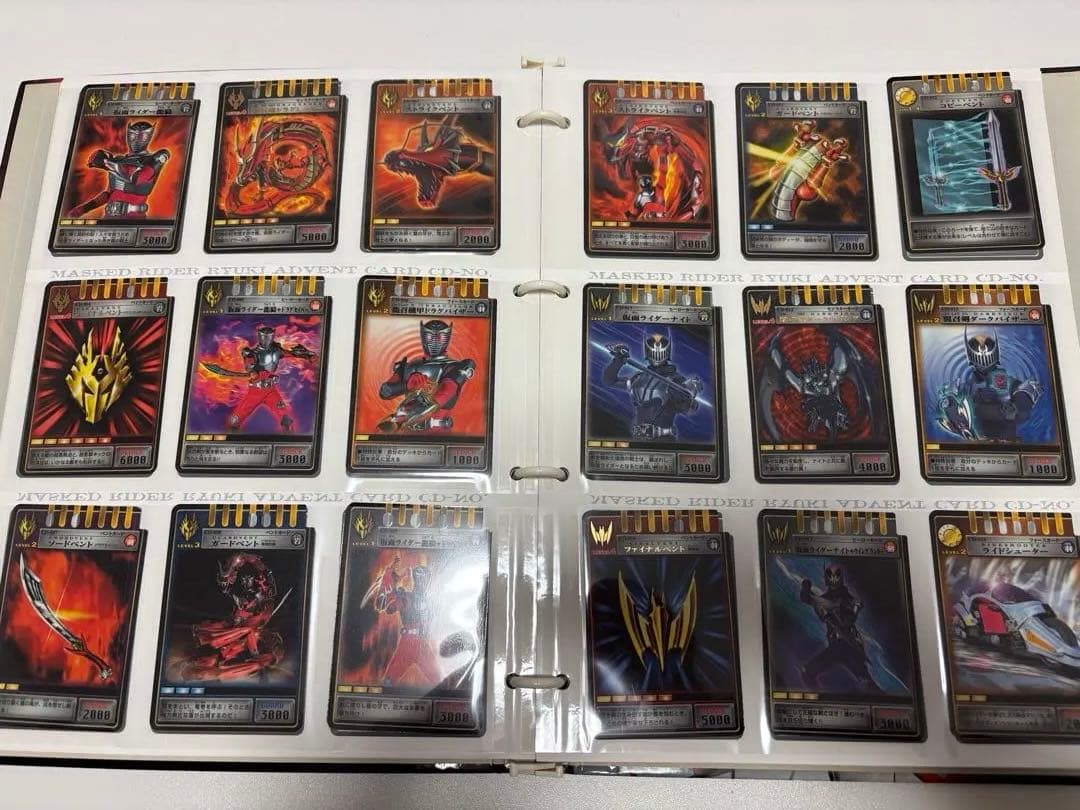 仮面ライダー龍騎 コンプリート カード ファイル アドベントカード