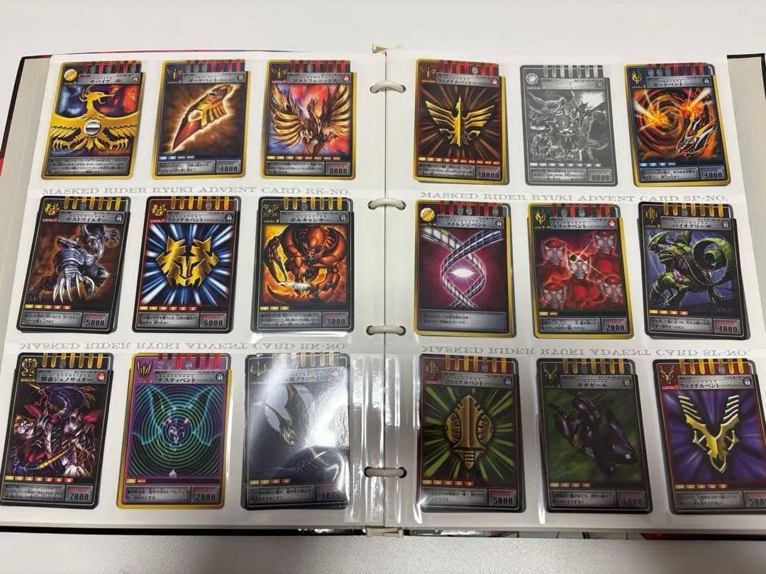 仮面ライダー龍騎 コンプリート カード ファイル アドベントカード