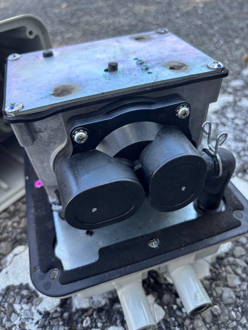 内部新品　安永エアーポンプ　ブロワ　EP-80E-L 浄化槽　オーバーホール済み