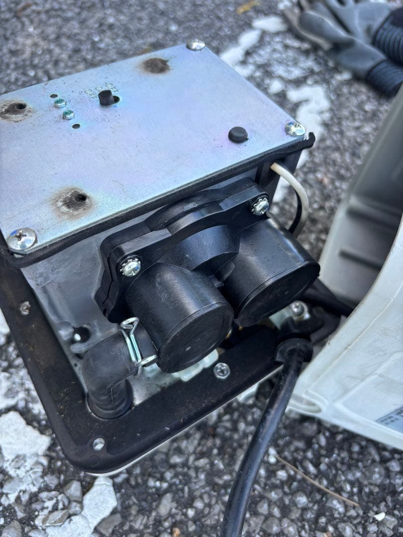 内部新品　安永エアーポンプ　ブロワ　EP-80E-L 浄化槽　オーバーホール済み