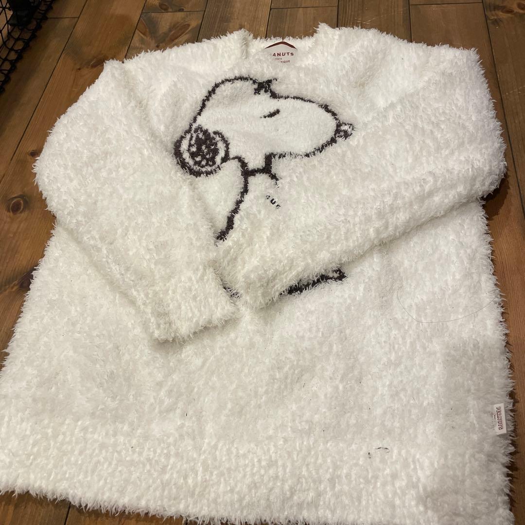 140 150 ジェラートピケ スヌーピー パジャマ　セット