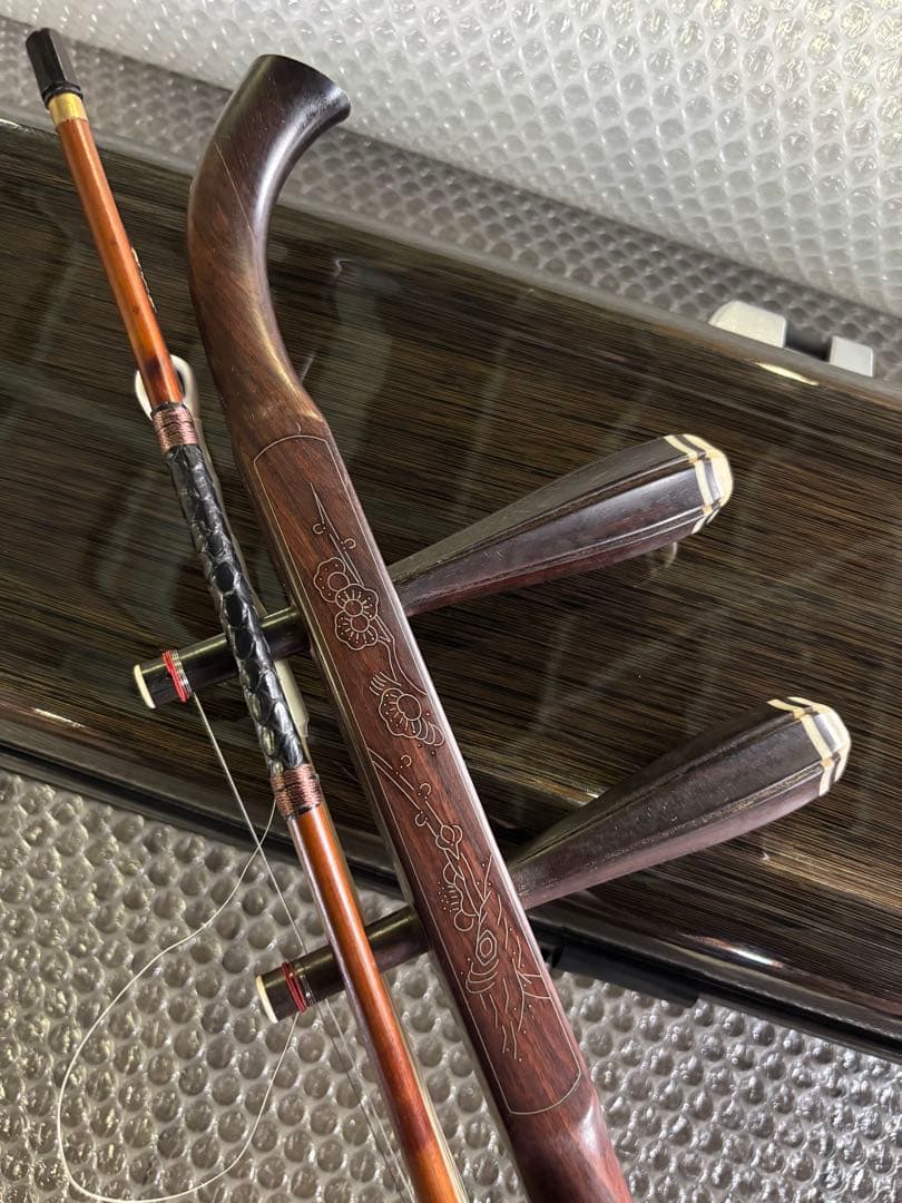 紫檀二胡①王乃政作