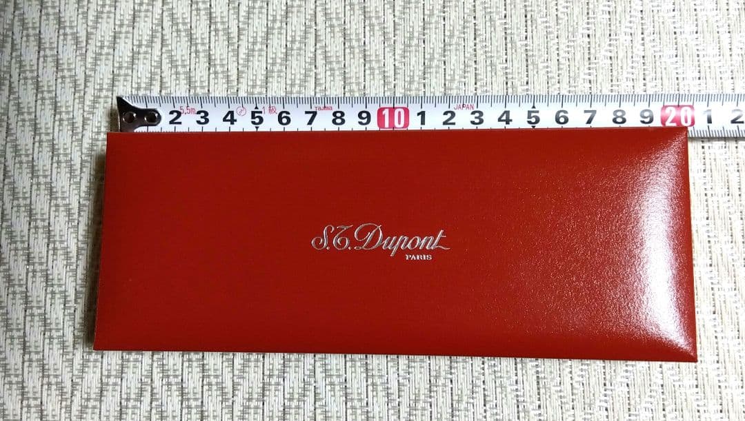 S.T. Dupont シルバーカラーボールペン 専用ケース付き