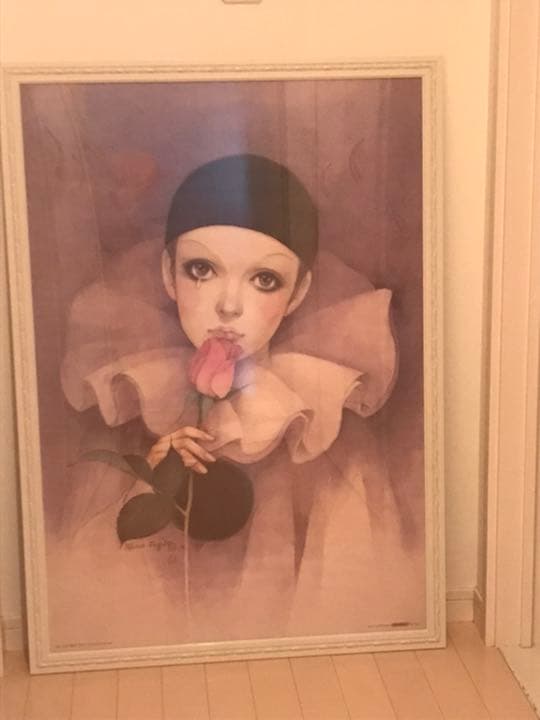 藤田ミラノ 紫のピエロ　ポスター