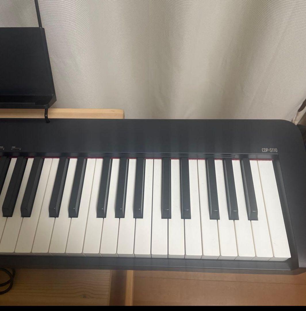 CASIO CDP-S110BK　電子ピアノ