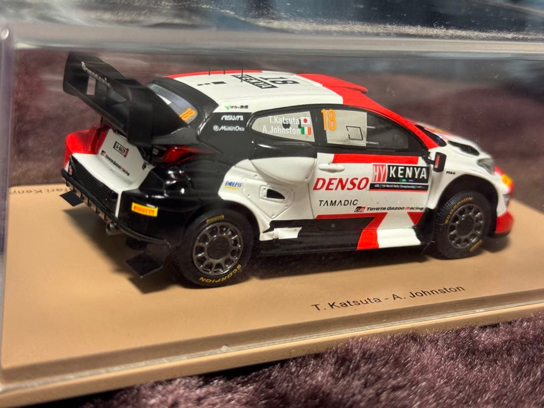 Spark 1/43 トヨタ GRヤリス Rally1 2022 ラリーサファリ