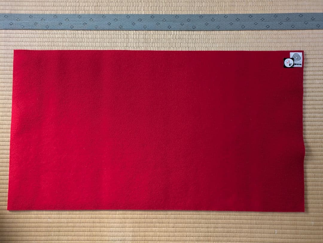 最高級　ウール100% 緋毛氈 100x55cm