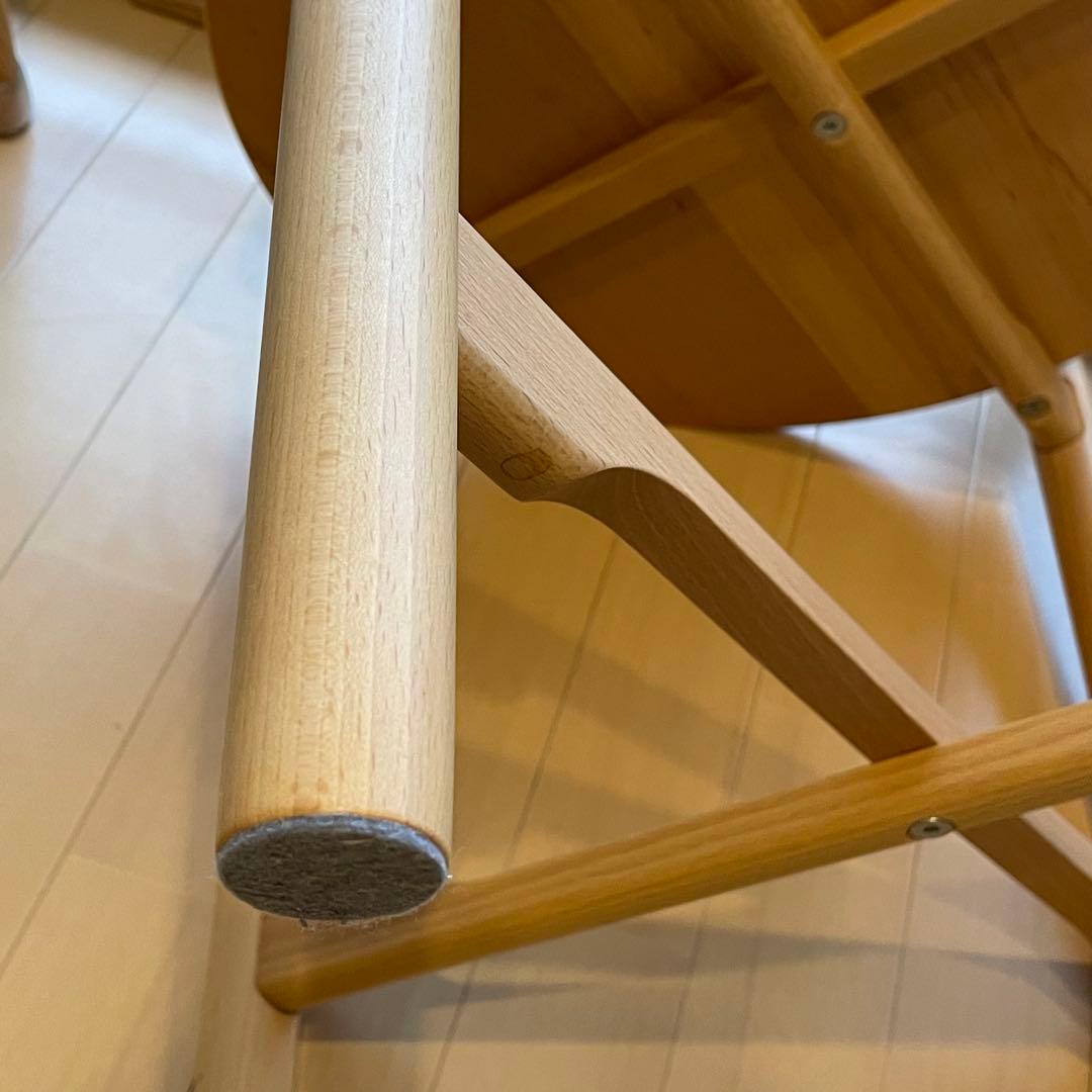 【美品】MUJI 無印良品 サイドテーブル 丸テーブル 廃番