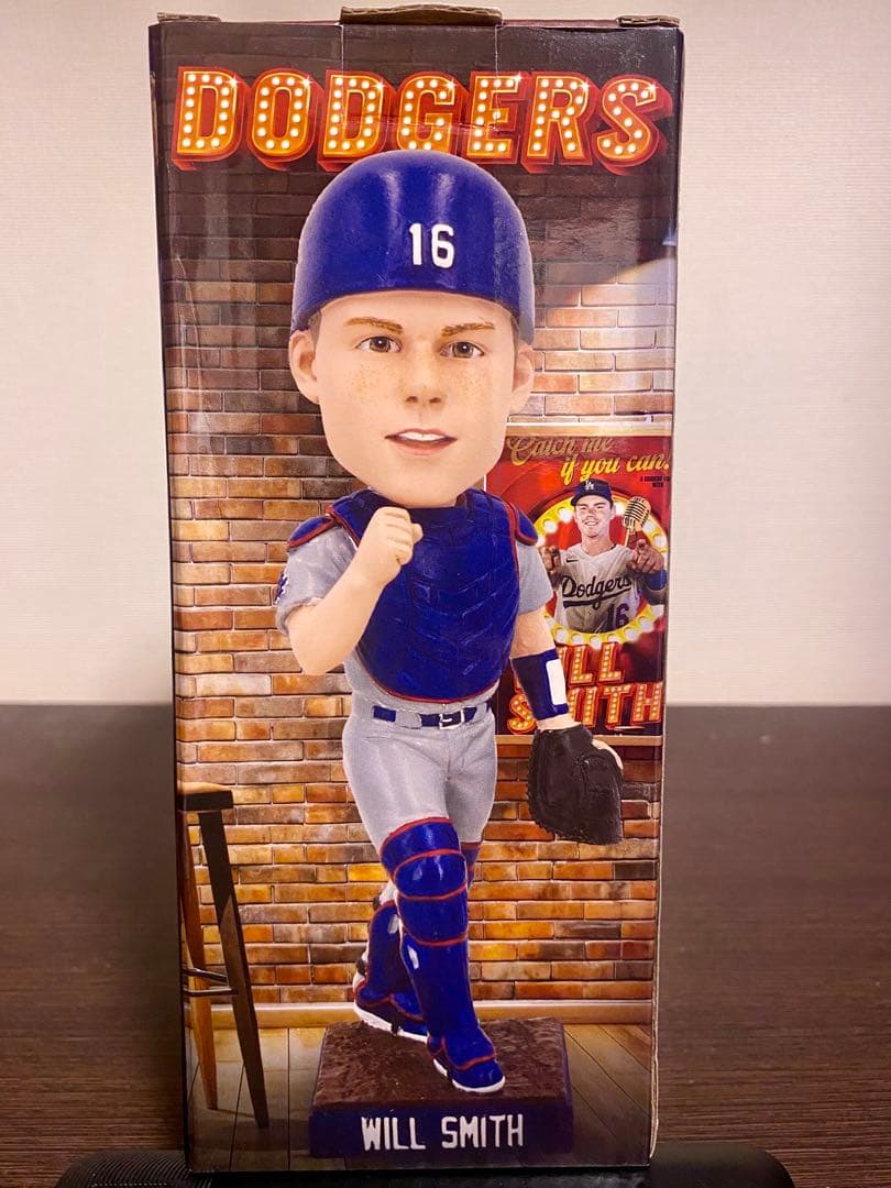 ロサンゼルスドジャース　ウィルスミス　　　ボブルヘッドヘッド