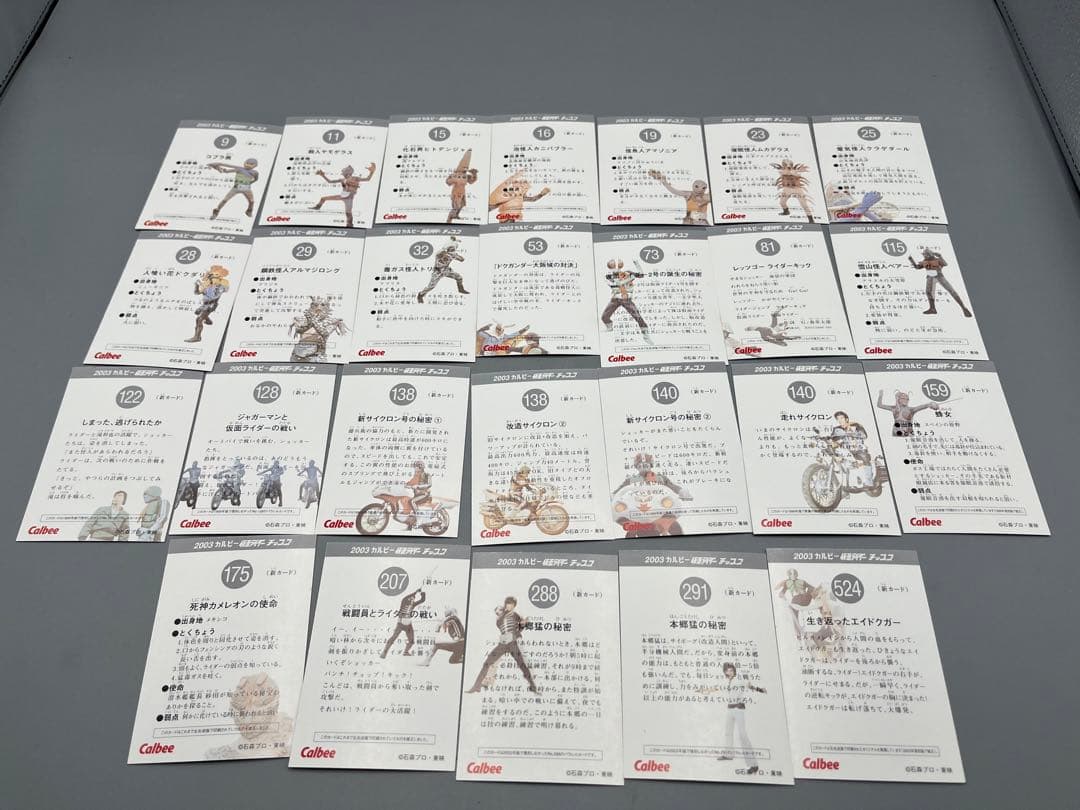 仮面ライダーチップス カードセット 新カードコレクション ラッキーカード交換品
