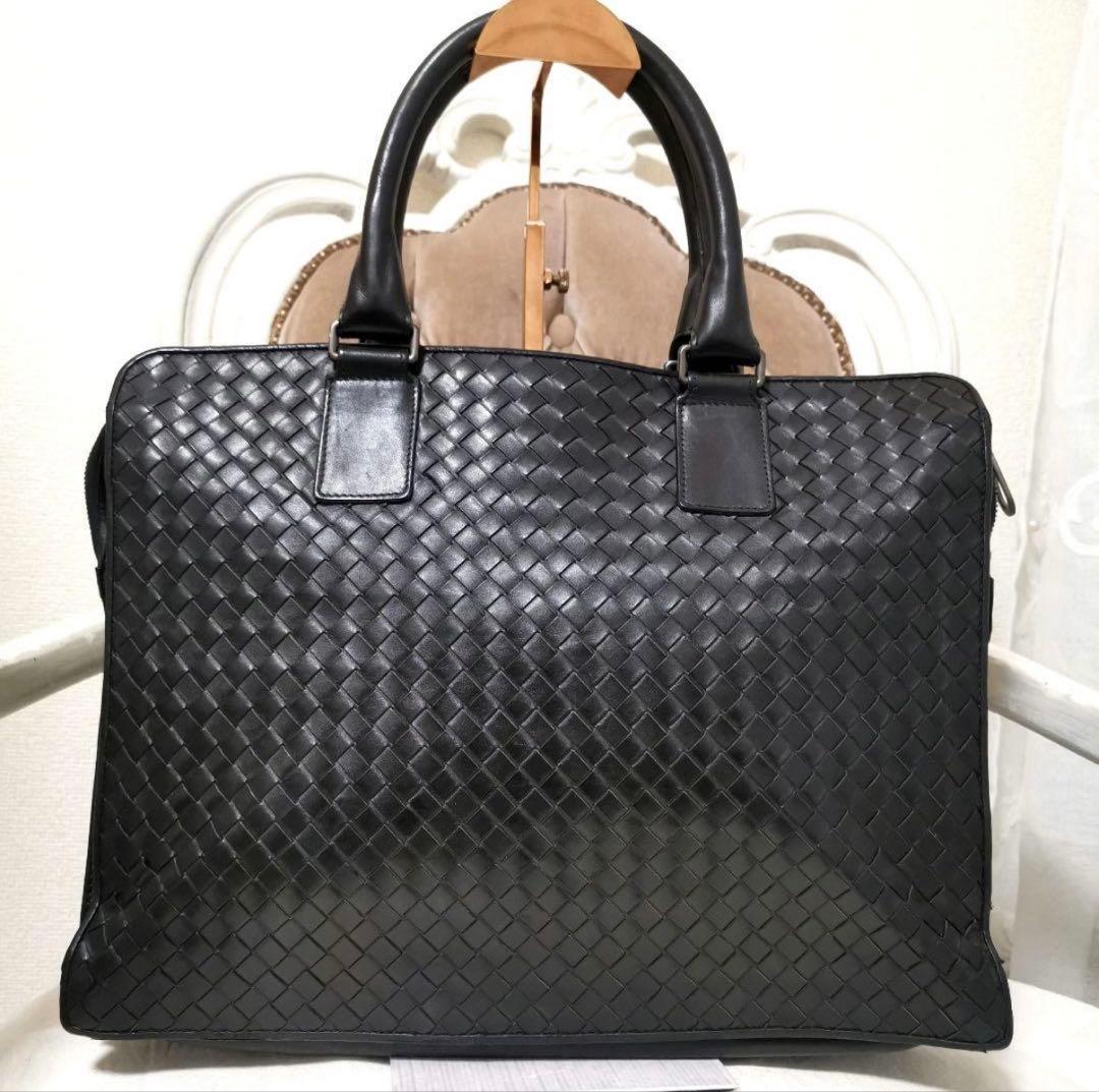 ボッテガ ヴェネタ イントレチャート ビジネスバッグ