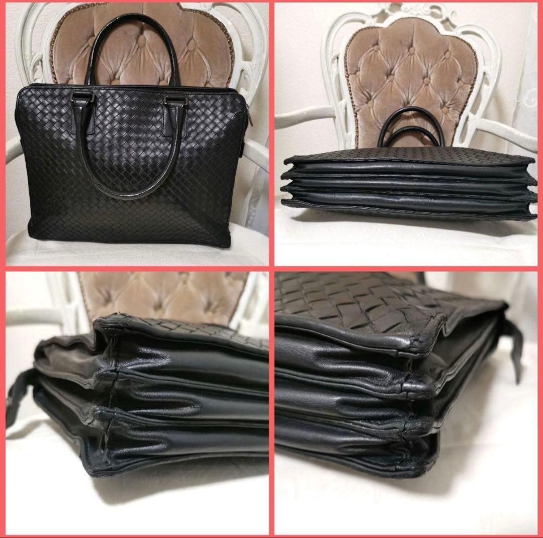 ボッテガ ヴェネタ イントレチャート ビジネスバッグ