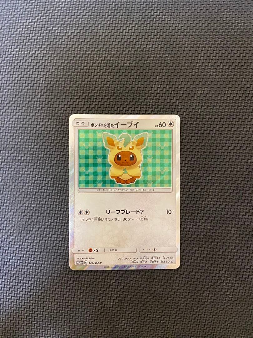 イーブイ ポンチョを着た 142/SM-P