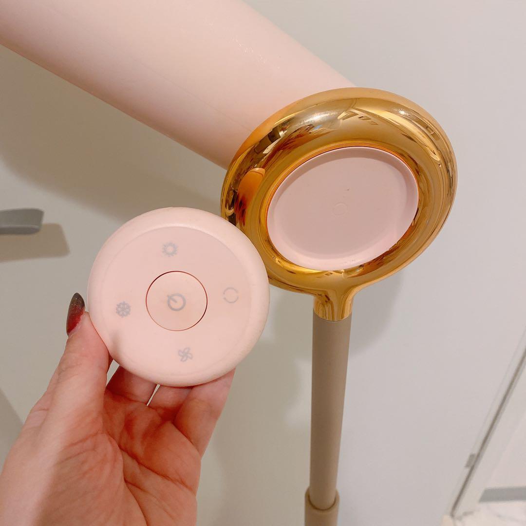 BISARA ハンズフリースタンドドライヤー ピンク