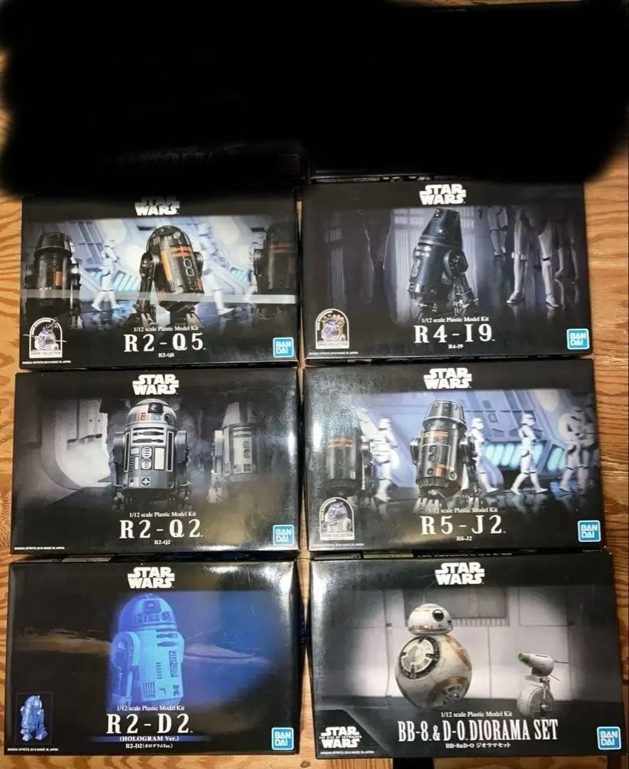 スターウォーズ　プラモデル　7セット