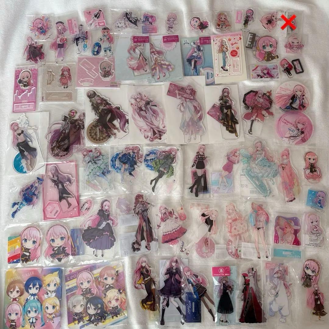 巡音ルカ グッズ アクリルスタンド アクリルコースター セット