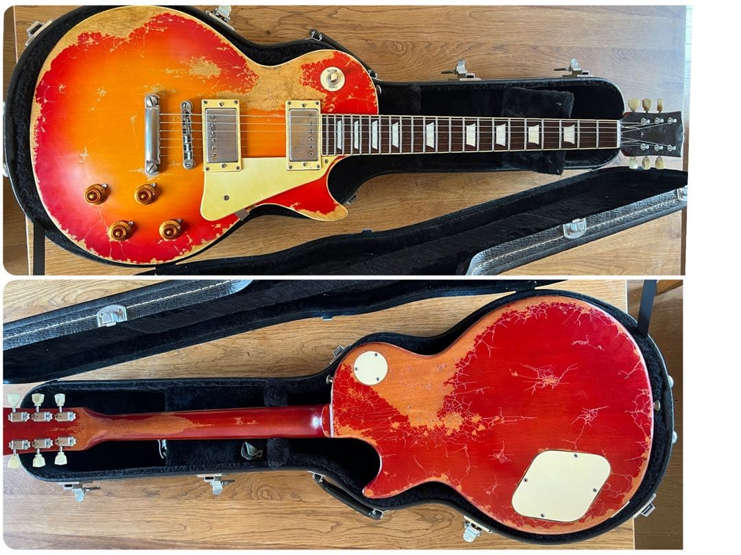 ハードエイジド&レリック レスポールスタンダードタイプチェリーバースト