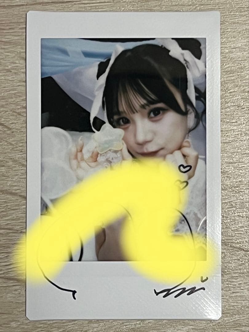 Suclair 直筆サイン入りチェキ 古澤理紗