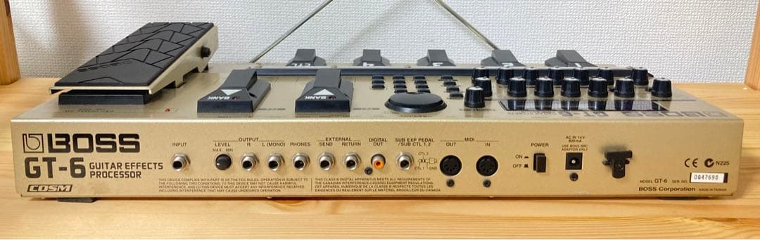 ☆超激レア！！ BOSS ギター マルチエフェクター GT6 ボス エフェクター