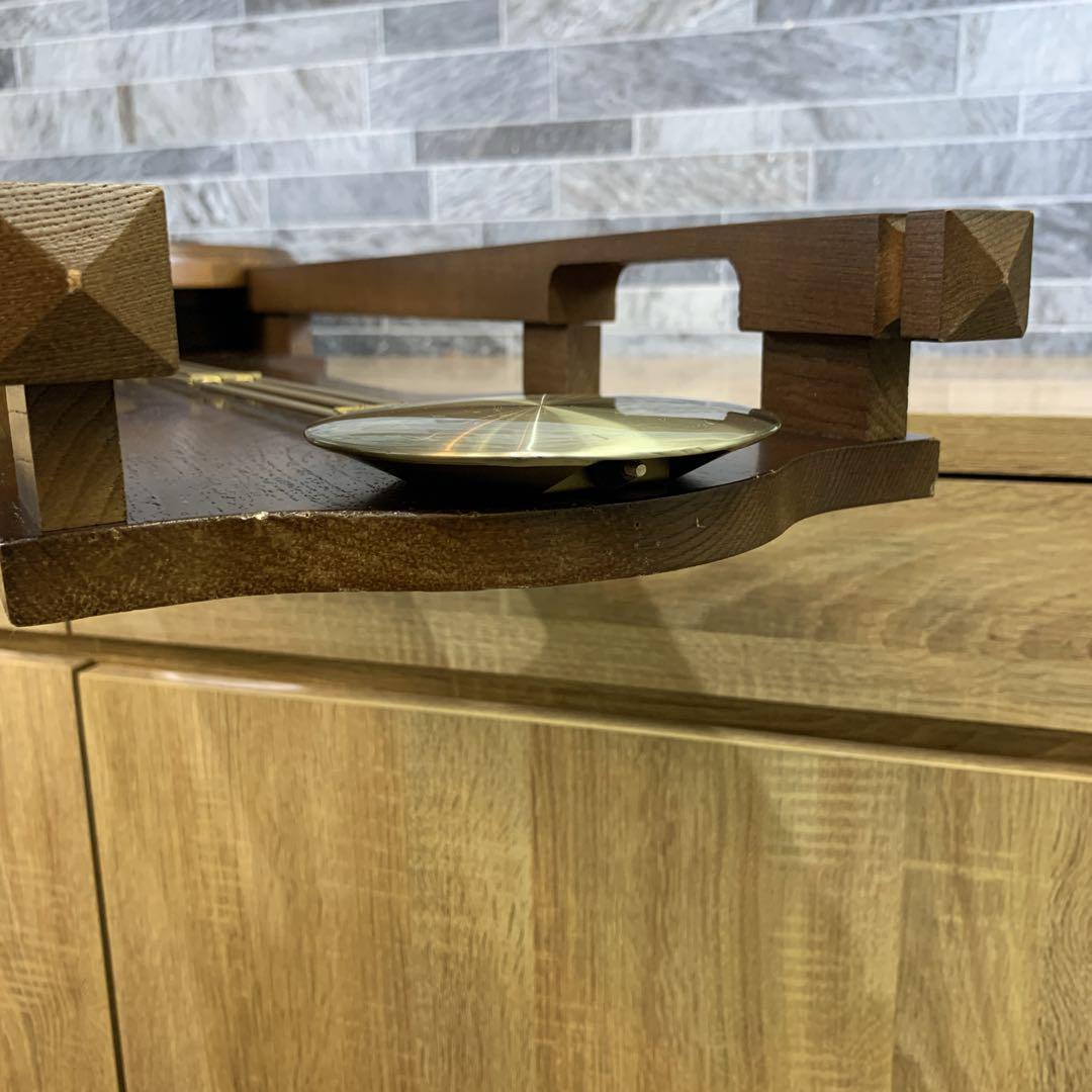 ビンテージ時計　柱時計　SEIKO　木製　大型振り子時計　時報付　PJ501B