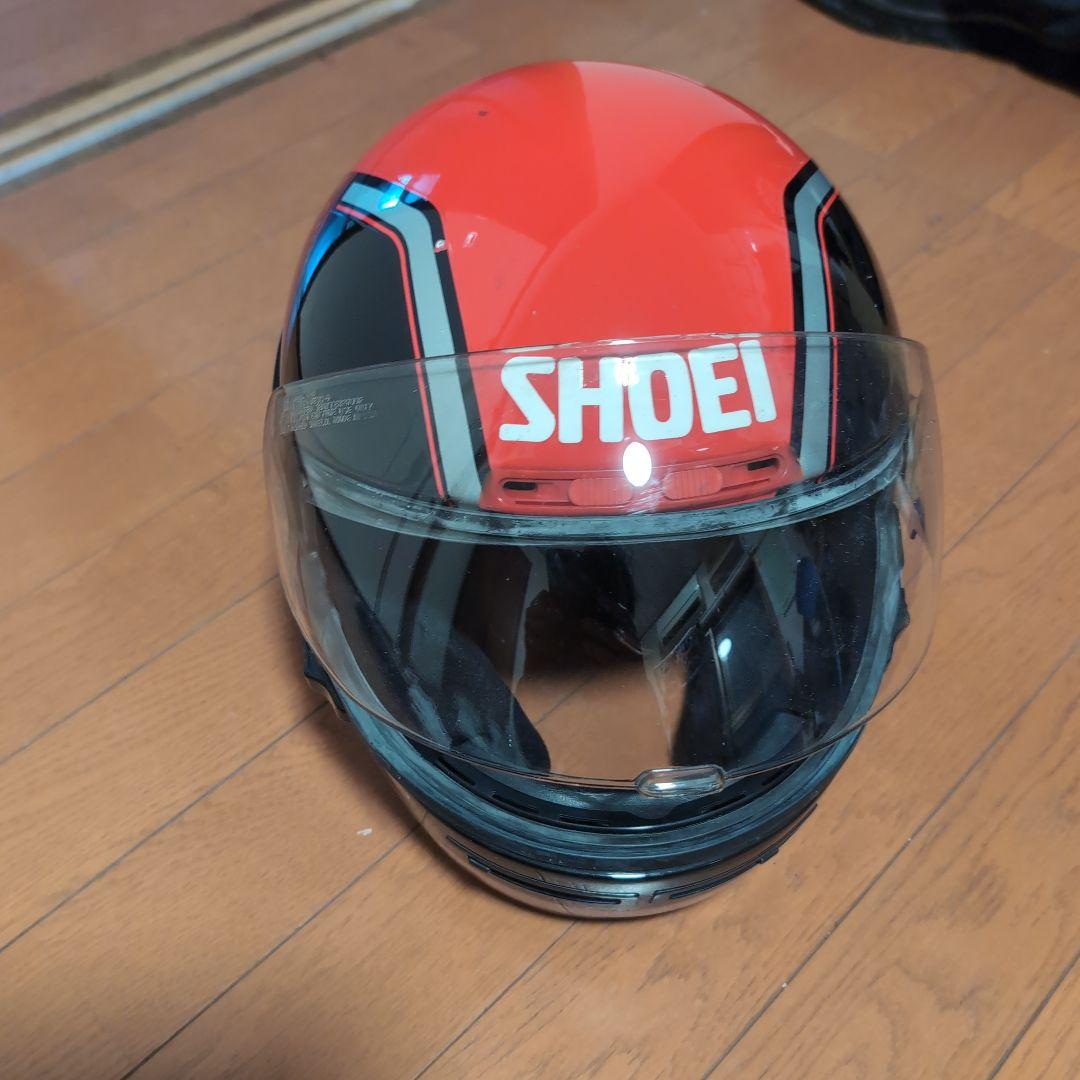 SHOEI フルフェイスヘルメット 赤黒