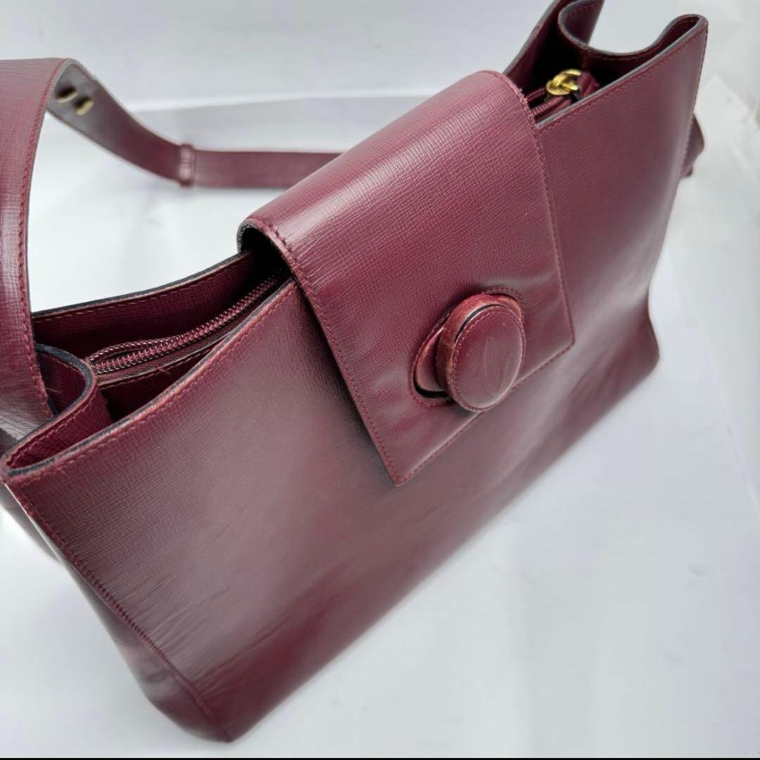 ✨美品✨Cartier カルティエ　マストライン　ショルダーバッグ　ターンロック