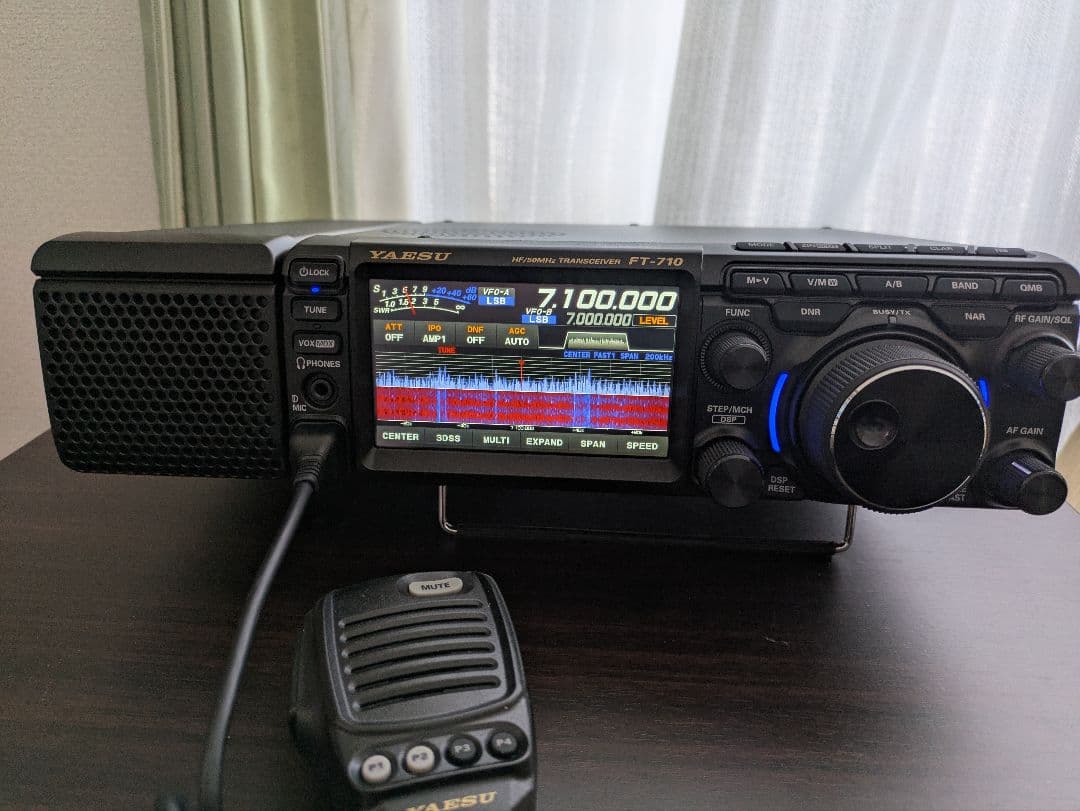 YAESU FT-710AESS HF〜50MHz トランシーバー（100W機）