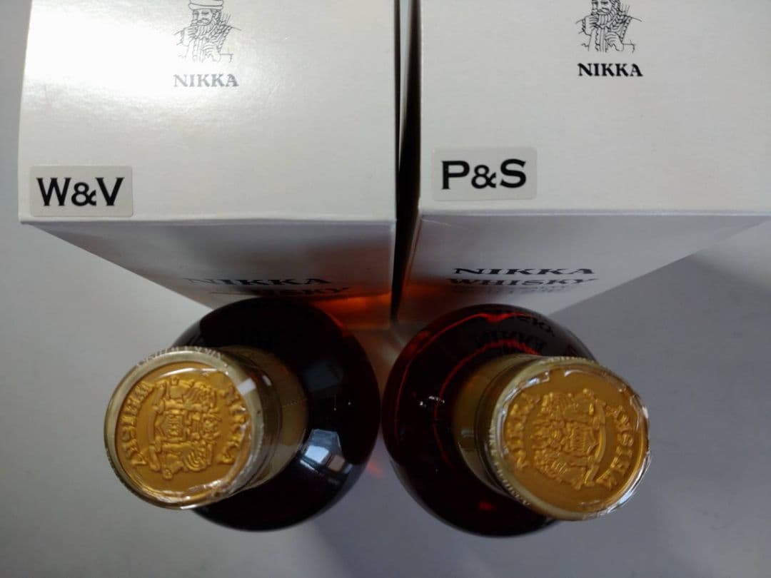 シングルモルト余市12年500ml W&V P&S 2本セット