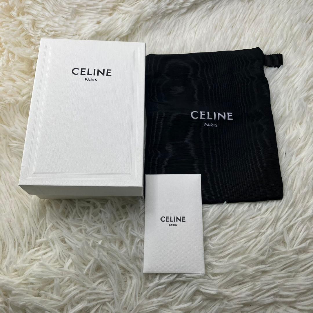 極美品✨️正規品✨セリーヌ スモールトリフォールドウォレット トリオンフ ロゴ