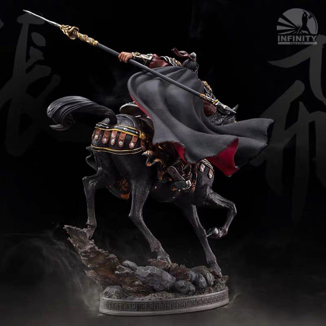 三国志蜀国猛将張飛益徳1/7全身像