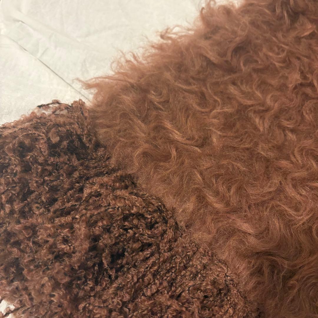 THE TOÉ PIGALLE SHAGGY MUFFLER シャギーマフラー