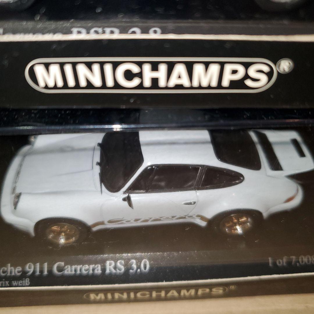 MINICHAMPS ポルシェ911カレラRSR ミニカー8台Set、ピンク