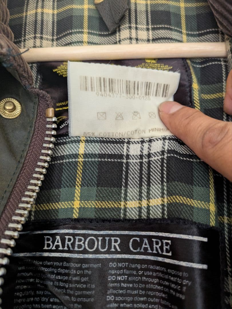 【Barbour】94年ビューフォート、サイズ40
