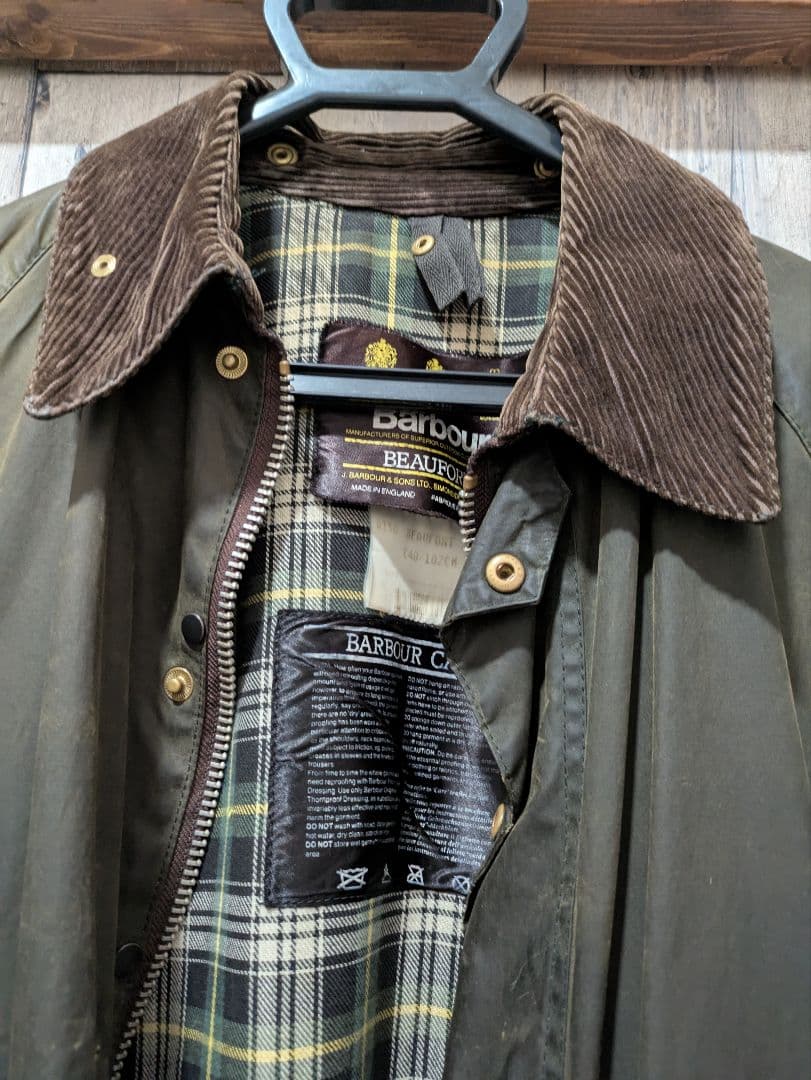 【Barbour】94年ビューフォート、サイズ40