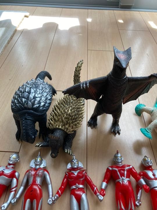 ⭐︎昭和物⭐︎『ウルトラマン　ソフビ＆ガメラ、アンギラス、ギャオス等』⁑合計１３体