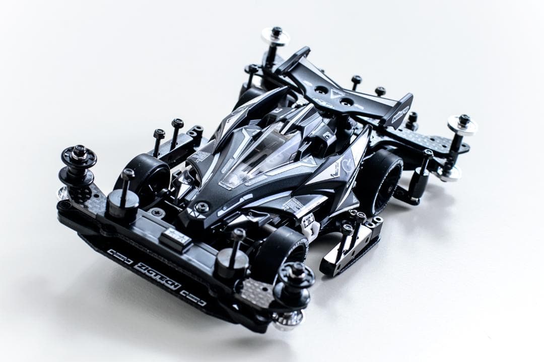 ミニ四駆完成品★アバンテMk.III MAフルベアリング・ポリカボディ未走行