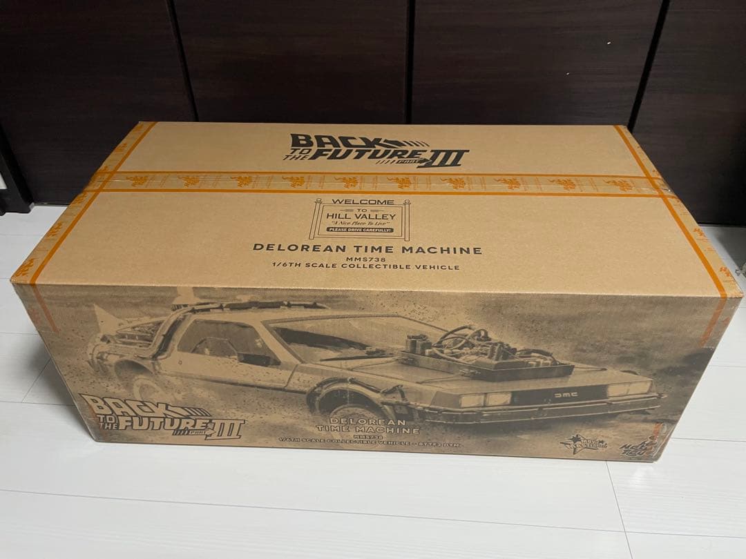 ホットトイズ　バック・トゥ・ザ・フューチャー PART3 デロリアン