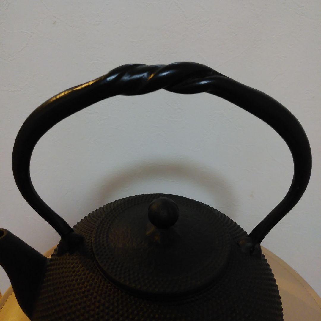 鉄瓶　幸工芸　取り扱い説明書付き